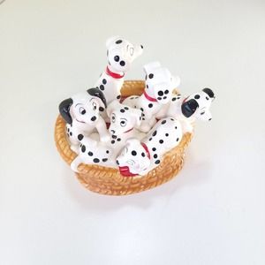Disney Schmid 101 Dalmatians Villain Cruella De Ville Musical Box 4"x4" -Works